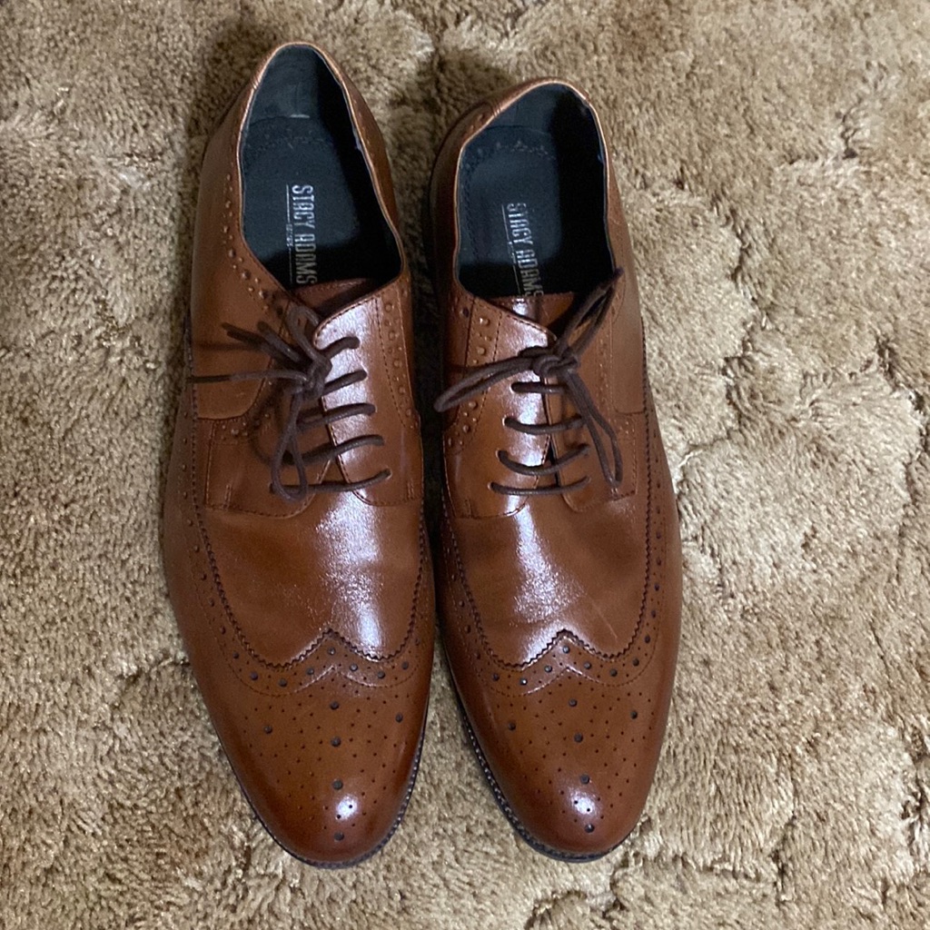 Brand Stacy Adams Size 13 Color Brown Leather
